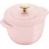 STAUB La Cocotte okrúhly liatinový kochlík 1,75L ružový