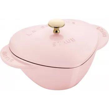 Staub Special Cocotte srdcový liatinový pekáč 1,75 L ružový