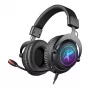 Defender EPIC PRO 7.1 Virtual Surround Sound RGB herný headset s mikrofónom, USB, čierny
