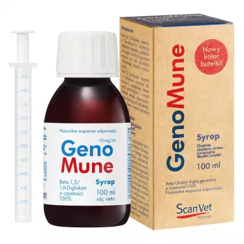 SCANVET GenoMune tekutý doplnok výživy pre psy a mačky, 100 ml