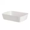 LA PORCELLANA BIANCA Anghiari forma na lasagne - biela, 35 x 25 cm