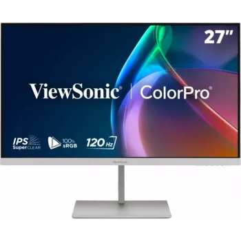 ViewSonic VP2766-2K-W 27 palcový QHD IPS 120Hz USB-C dokovací monitor, biely