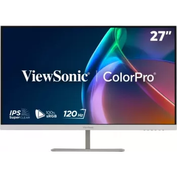 ViewSonic VP2766-2K-W 27 palcový QHD IPS 120Hz USB-C dokovací monitor, biely