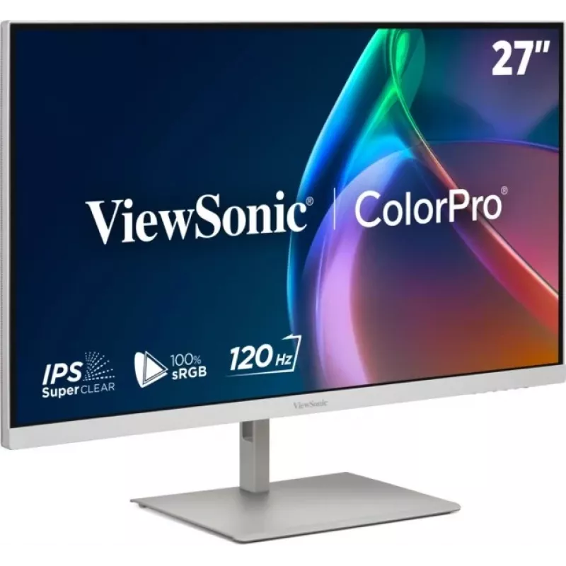 ViewSonic VP2766-2K-W 27 palcový QHD IPS 120Hz USB-C dokovací monitor, biely