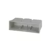 Eaton M22-H6 Kryt skrinky pre montážnu dosku, 6 pozícií, sivý (216553)
