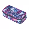 herlitz be.bag beatBox Indigo Flowers peračník, polyester, XXL zips hlavná priehradka, 1 kus 400197550