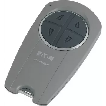Eaton CHSZ-02/02 xComfort RF rádiový nástenný tlačidlový spínač, 2-kanálový, sivý 109383