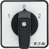 Eaton T0-4-8441/E 3-pólový ZAP-VYP vačkový spínač, 20A, 690V, IP65, čierny/biely 043595