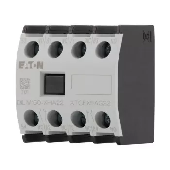 Eaton DILM150-XHIA22 blok pomocných kontaktov, 2NO+2NC, čelná montáž, skrutkové svorky 283464
