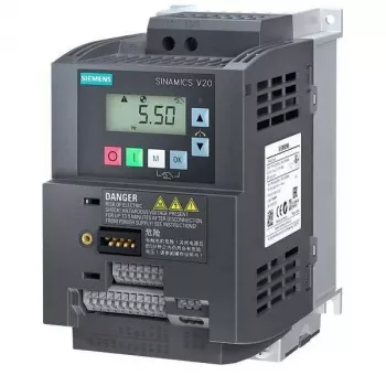 Siemens SINAMICS G120C kompaktný menič 1,1 kW s integrovaným filtrom, 3 AC 380-480 V, IP20, FSAA 6SL32105BB211BV1
