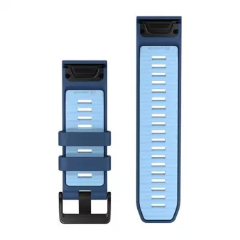Garmin QuickFit 26 mm silikónový remienok na hodinky – Tidal Blue/Ice Blue 010-14508-00