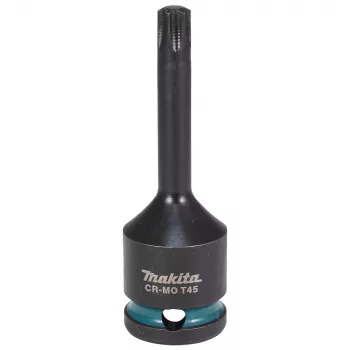 Makita Impact Black 1/2 palcový Torx nástrčný kľúč T45, 78 mm (E-19825)