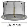 LEAN SPORT Vnútorná sieť pre športové trampolíny Max 16ft ružová