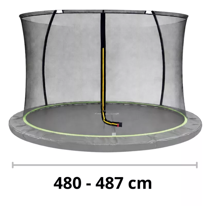 LEAN SPORT Vnútorná sieť pre športové trampolíny Max 16ft ružová