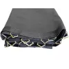 LEAN SPORT 6806 náhradná trampolínová matrace 12ft, 72 V-krúžkov, UV odolná PP tkanina, čierna
