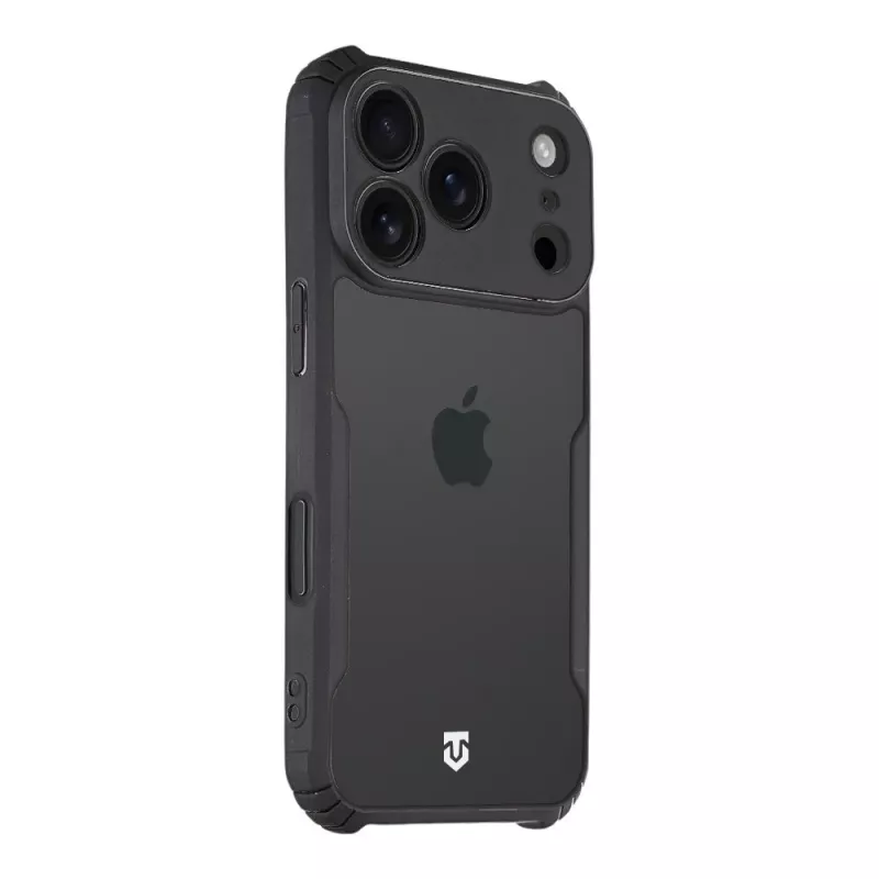 Tactical zadné krytie Quantum Stealth iPhone 18 Pro transparentná/čierna