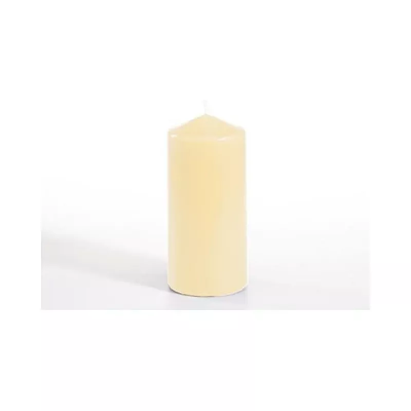PAPSTAR valcová sviečka 13 cm krémová