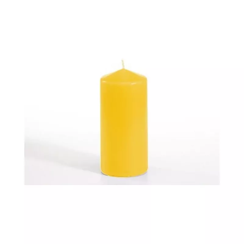 PAPSTAR valcová sviečka, Ø 60 x 130 mm, doba horenia cca 30 h, zlatá (13589)