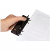WEDO 67801 Vreckový dierovač, 3 listy, čierny