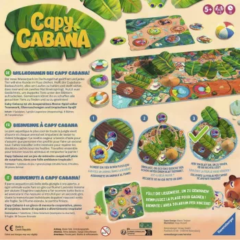 Ravensburger Capy Cabana 3D puzzle (108 dielikov)