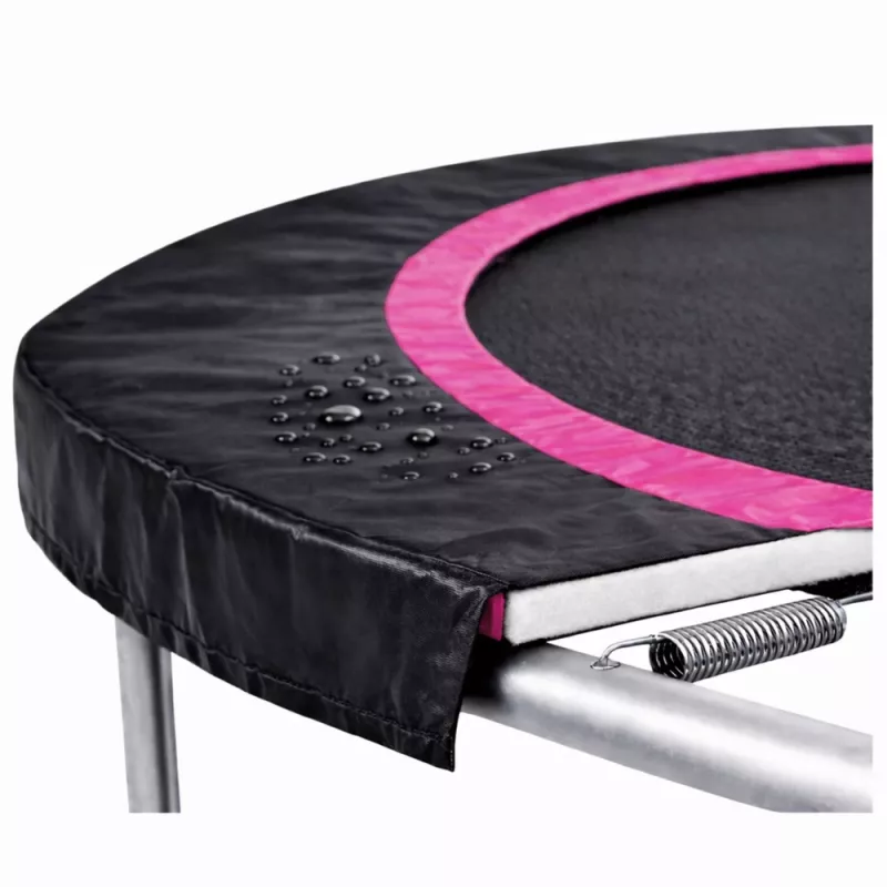 LEAN SPORT kryt pružiny pre športový trampolín 10ft čierno-ružový