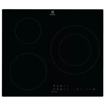 Electrolux LIT60336C 60cm indukčná varná doska s 3 varnými zónami, čierna
