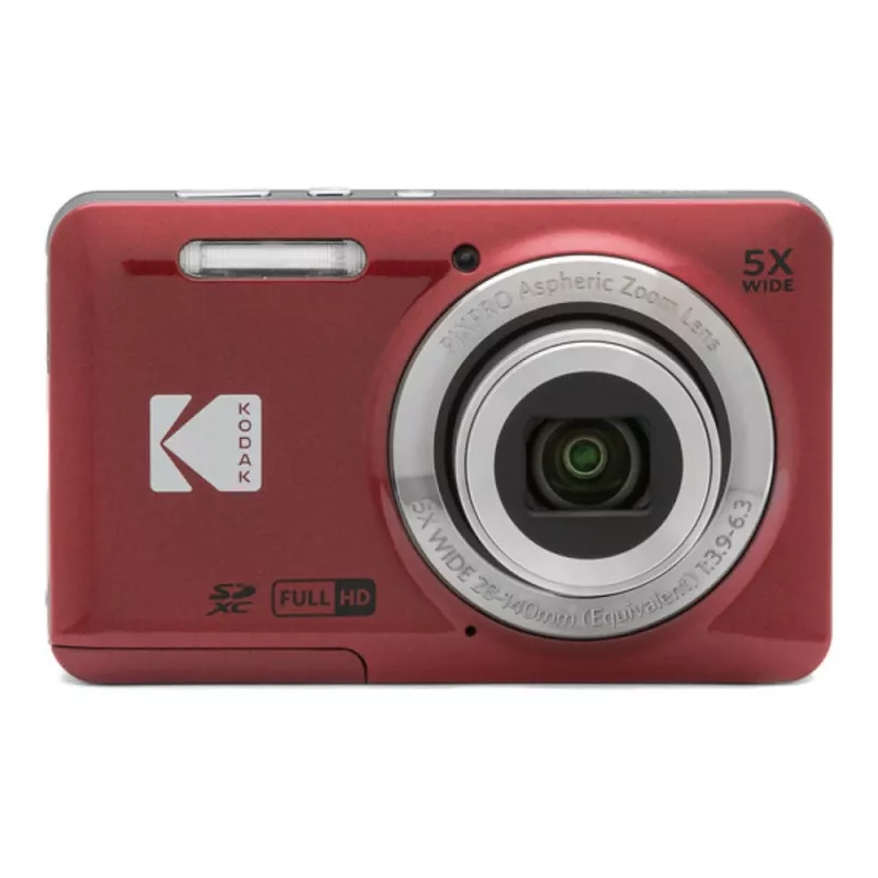 Kodak PIXPRO FZ55 červený kompaktný fotoaparát FZ55RD