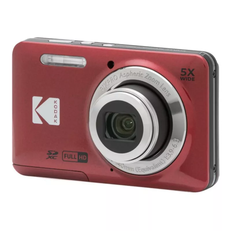 Kodak PIXPRO FZ55 červený kompaktný fotoaparát FZ55RD