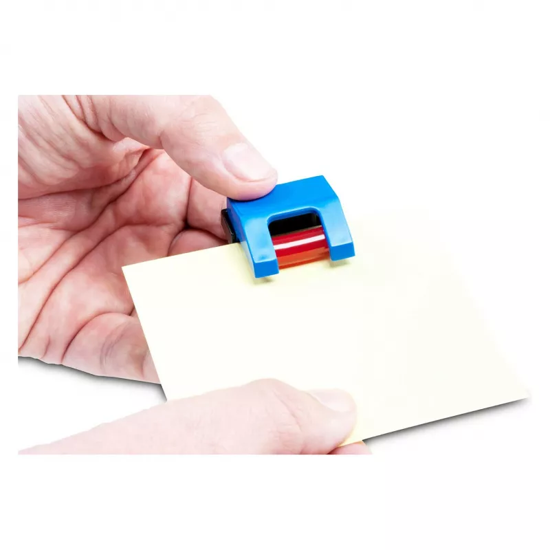 MAUL Roller Clips 3,3 cm samolepiace, nástenná montáž modrá