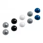 MAUL magnety Ø 3,0 x 1,9 mm, 10-dielny set, strieborná, čierna, biela, sivá, modrá