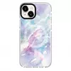 Evelatus Apple iPhone 15 Plus puzdro PC+TPU s MagSafe – Custom Marble Purple