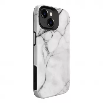 Evelatus Apple iPhone 15 Plus puzdro Armor TPU+PC mramor biela