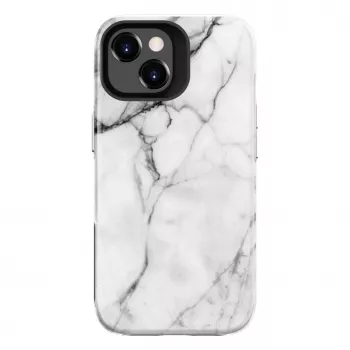 Evelatus Apple iPhone 15 Plus puzdro Armor TPU+PC mramor biela