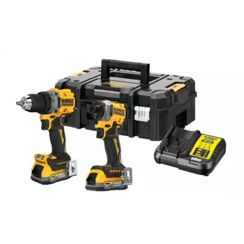 DEWALT 18V XR DCD800 DCF850 dvojset s 2x 1,7 Ah Powerstack batériami