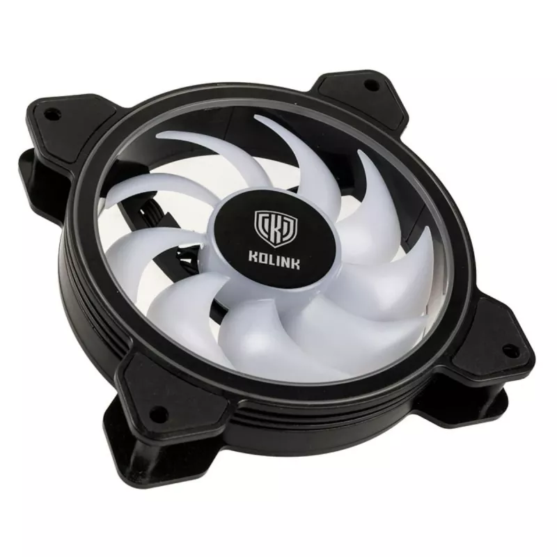 Kolink Umbra HDB ARGB LED PWM 120 mm ventilátor - čierna/biela