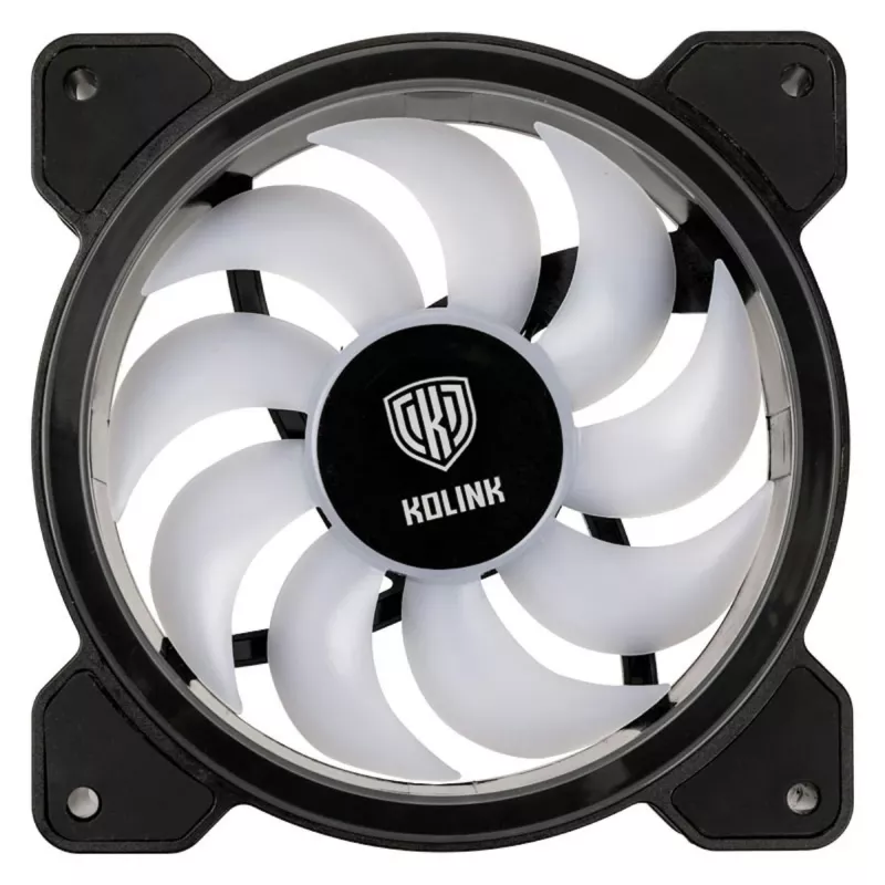 Kolink Umbra HDB ARGB LED PWM 120 mm ventilátor - čierna/biela