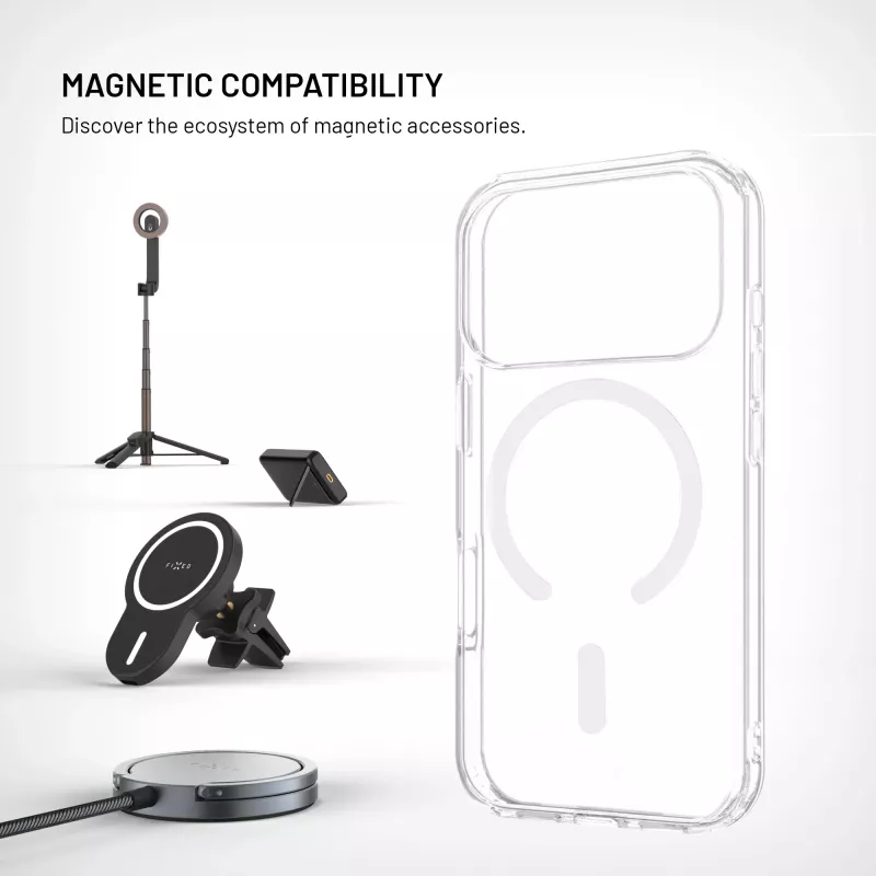 FIXED MagPure priehľadný zadný kryt pre Xiaomi 13T / 13T Pro
