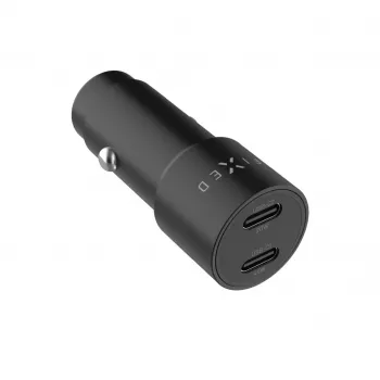 Fixed Dual-USB-C auto nabíjačka 65W PD 3.0