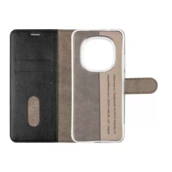 Fixed Opus Book puzdro pre Xiaomi Redmi Note 15 Pro 5G - koža, čierna