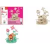 Marabu KiDS 3D puzzle dom víly, 43-dielna drevená stavebnica, vyrezaná preglejka, montáž skladaním - 1 ks 0317000000010