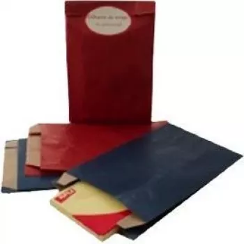 AGIPA Červená darčeková taška z kraftového papiera 180 x 350 mm, 50 g/m², 1 kus 101652