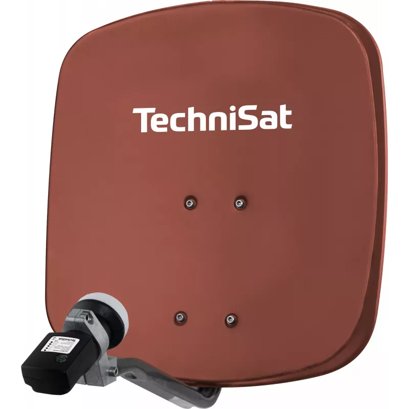 TechniSat 45 cm hliníková offsetová satelitná parabola so Single-LNB 1445/8195