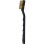 KS TOOLS Mosadzná drôtená kefa na čistenie zapaľovacích sviečok, 2-radová, 170mm (201.2316)