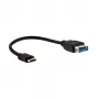 E+P CC 325/02 USB-C na USB-A OTG adaptérový kábel 0,2m (0000853280)