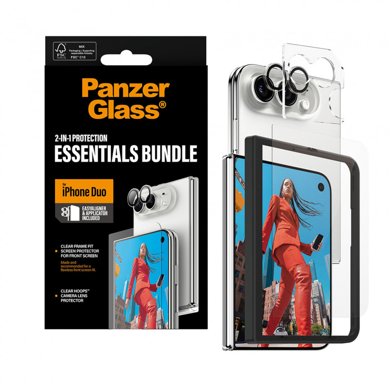 PanzerGlass 2-in-1 Essentials balenie pre iPhone 15 Pro Max