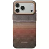 PITAKA Summa puzdro pre iPhone 18 Pro Max / 17 Pro Max – Sunset aramidové vlákno MagSafe puzdro na telefón