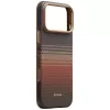 PITAKA Summa puzdro pre iPhone 18 Pro Max / 17 Pro Max – Sunset aramidové vlákno MagSafe puzdro na telefón