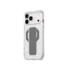 Skinarma Haxa magnetické nabíjanie + Grip Stand transparentné puzdro pre iPhone 17 Pro