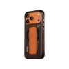Skinarma Haxa puzdro pre iPhone 17 Pro Max magnetické nabíjanie + grip-stojan grafit