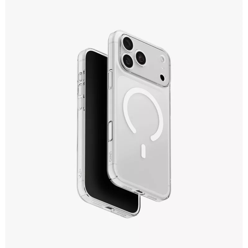 UNIQ Airsuit MagClick nabíjacie puzdro pre iPhone 18 Pro Max / 17 Pro Max – bordová